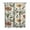 White-454, variant on Summer Vibes Floral Shower Curtain 36x72, Quick-Dry Polyester, Colorful Botanical Bloom with Hummingbird and Bee Accents