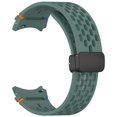 thumbnail image 1 of BotaniNest 22MM FE Silicone Sports Watch Band With Fold Over Clasp Breathable Hole Design, 1 of 5