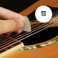 thumbnail image 2 of Acoustic Guitar Bass Pick Ukulele Plectrums Droplet Shape Luminously Electric Guitar Pick for Beginner Guitar Palyer 0.46mm, 2 of 4