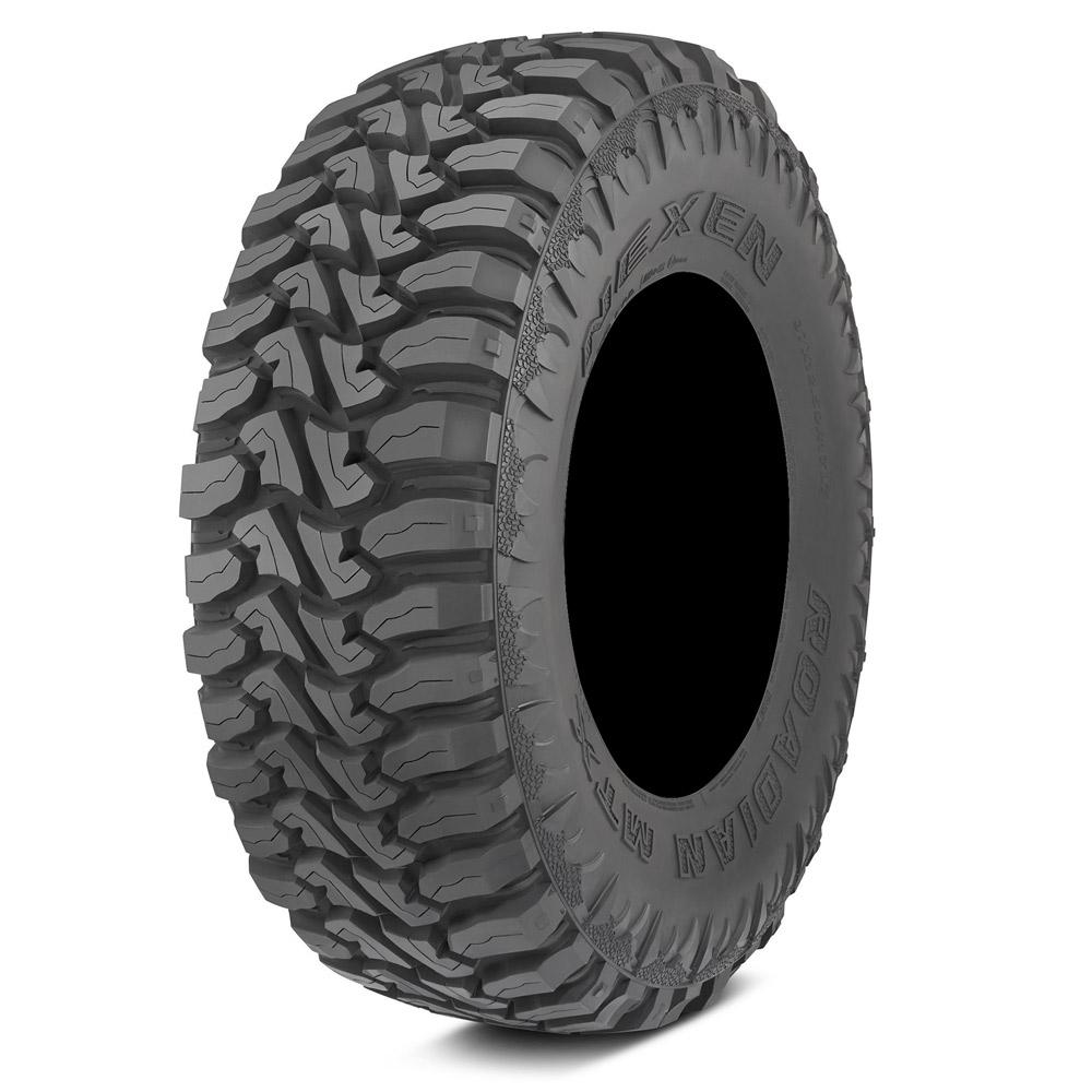 DEFIANT Wheels DF03 18 Inch Rims and Tires Fit 6x139.7 18x9 Satin Black with Dark Satin Charcoal 2-Tone - All Country A/T2 275/65-18 (Set of 4)