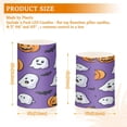 thumbnail image 6 of Yayeee Flameless Candles with Remote Flickering Battery Operated Multi Color Changing, Halloween Ghosts Purple, 6 of 7