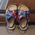 thumbnail image 5 of Gubotare Boys Sandals Wide Kid's Boy's Girl's Soft Sole Close Toe Sport Beach Sandals Size 11 (Black,11 Little Kid), 5 of 8