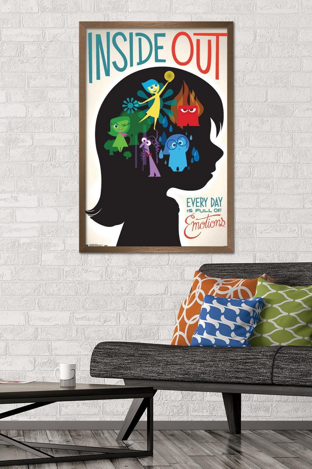 Disney Pixar Inside Out - Emotions Wall Poster, 14.725" x 22.375"