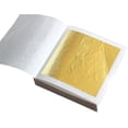 thumbnail image 1 of Hojas comestibles de hojas de papel de oro de 24k, 30 hojas Hojas de hojas de oro real Papel de aluminio para pasteles Chocolates Decoración Panadería Pastelería Cocina Belleza Rou, 1 of 5