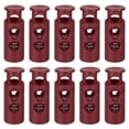 thumbnail image 1 of Unique Bargains Lot de 30 Verrous de Cordon 4mm en Plastique à Double Trou, Rouge Foncé, 1 of 5