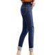 thumbnail image 1 of Txlixc Jeans de bolsillo de lana de cintura alta para adultos de invierno Txlixc moda, 1 of 9