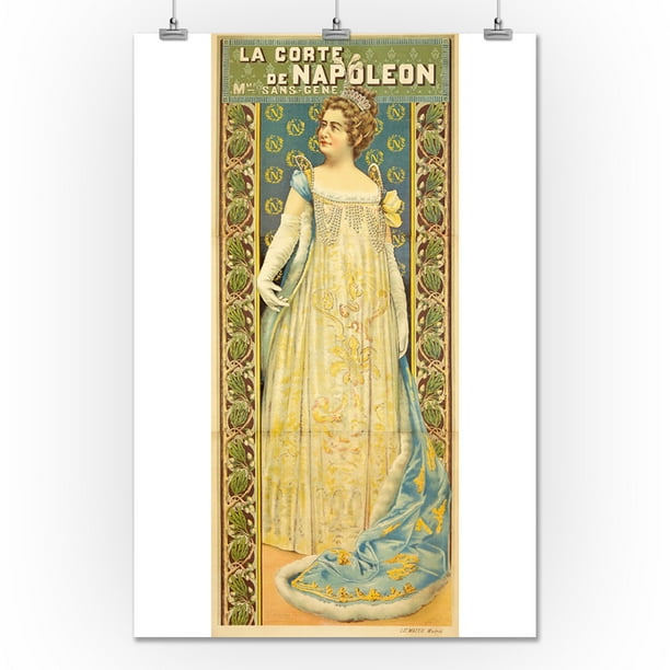 La Corte De Napoleon Vintage Poster Artist Hastoy G Spain C 1898 24x36 Giclee Gallery Print Wall Decor Travel Poster Walmart Com Walmart Com