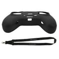 thumbnail image 1 of Controller Protector, Accurate Hole Position Controller Protective Case Easy To Install Silicone Anti Collision  for Drone Parts Black Lanyard,Blue Lanyard, 1 of 7