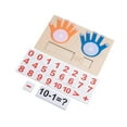 thumbnail image 4 of Número de aprendizaje educativo Juguete Aprendizaje de preescolar Número de juguete Bloque de jardín de jardín de niños Regalos para niños Toy de, 4 of 9