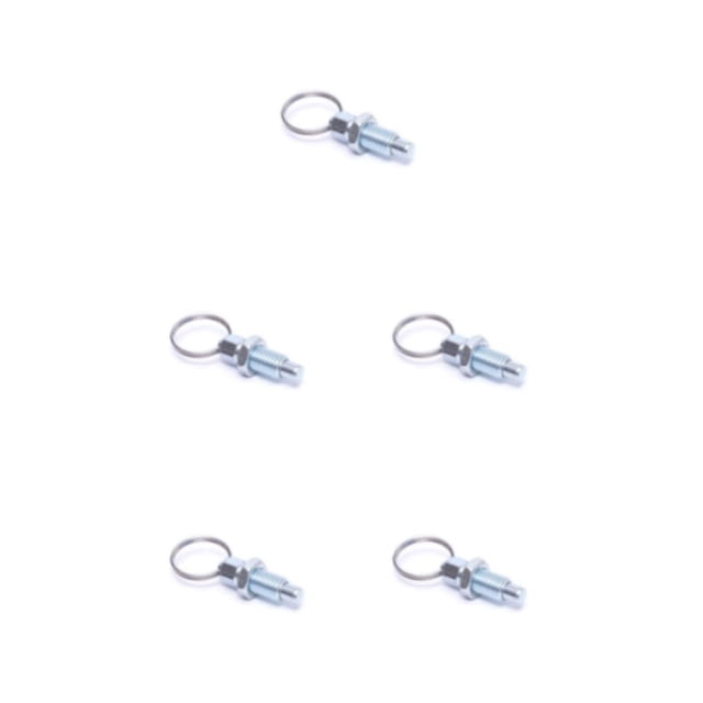Riwesomey Fácil de instalar, pernos y anillos para invernadero: planta recortada de aluminio multifunción, duradero, portátil, de acero Type2 NO2