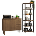 thumbnail image 1 of Kit Gabinete Bajo Bufetera Y Despensero De Cocina Madesa MM, 1 of 5