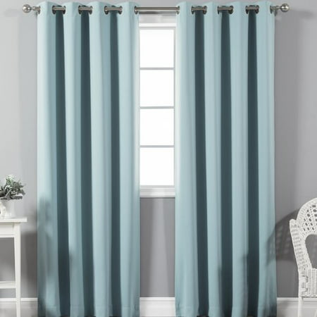 Best Home Fashion, Inc. Solid Blackout Thermal Rod Pocket Single Curtain (Best Sound Dampening Curtains)