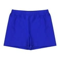 thumbnail image 3 of inhzoy Kids Girls Gymnastic Dance Boyshorts Strechy Swimming Shorts Activewear Royal Blue 12, 3 of 8
