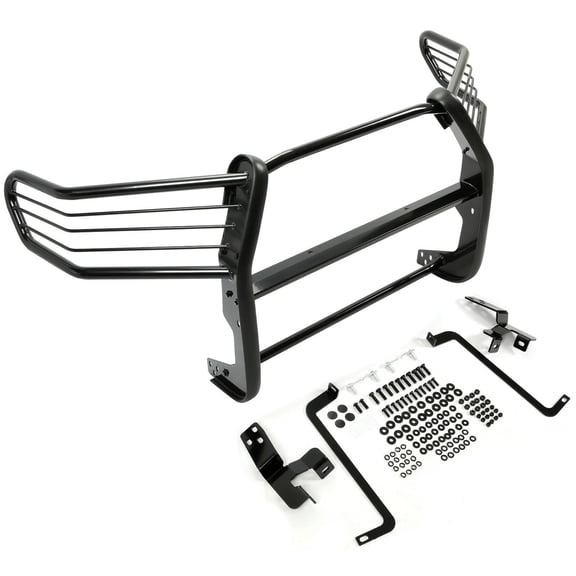 Suitable for Front Brush Guard Bumper Grille Compatible with 2016-2023 Toyota Tacoma Bull Bar Brush Push Bar Guard Protector Powder Coated Black Steel Exterior Accessories