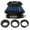 Blue, variant on Motorcycle Universal 35 42 48 50mm for Carburetor Air Intake Filter Cleaner Intake Pipe Modified Scooter