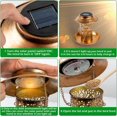 thumbnail image 5 of Alimentador solar para pájaros Paneles de metal decorativos Casa colgante para pájaros con luz para alimentar Alimentador para pájaros salvajes Regalo colgante para exteriores para amantes de los, 5 of 5