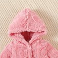 thumbnail image 5 of Utlike Girls Jacket Toddler Winter Coat Hooded Jacket Thicken Windproof Warm outerwear Regular Fit Top Activewear Size 9 Months-12 Months, 5 of 7