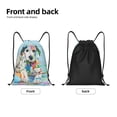 thumbnail image 6 of Japuie A Funny Little Dalmatian Puppy Print Drawstring Backpack,Drawstring Bags, Draw String Back Bag,Sport Gym Bag for Sports, Gym, Travel, Swimming, Beach -Small, 6 of 7