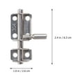 thumbnail image 2 of HINTRMENT 2 Pcs Loquet de Porte Rabattable en Acier Inoxydable pour Usage de Bureau, 2 of 8