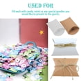 thumbnail image 4 of Jumpingount 50 Uds. Caja de regalo con forma de almohada para recuerdo de boda, caja de dulces para fiestas, suministros festivos para fiestas Ropa, zapatos y accesorios Miscelánea Amarillo Jumpingount JJ5653-03, 4 of 6