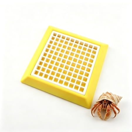 Hermit Crab Bowl Feeding Dish Mesh for Reptile Tank Accessories