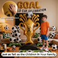 thumbnail image 3 of Set de globos de fútbol FUCIHOMA de 150 cm con trofeo de 98 cm y balones, 3 of 7