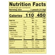 (4 Pack) GoGo Squeez Smoothiez Strawberry Banana Applesauce Pouches, 4 Pack