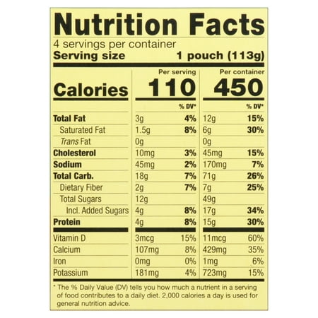 (4 Pack) GoGo Squeez Smoothiez Strawberry Banana Applesauce Pouches, 4 Pack