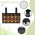 thumbnail image 5 of COEQINE Thanksgiving Pumpkin Wheelchair Armrest Side Hanging Storage Bag for Seniors Sunflower Carry Bags for Side of Wheelchair Outdoor Chair Armrest Storage Organizer Hanging Bag, 5 of 7
