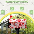 thumbnail image 3 of Happy Valentines Day Mailbox Covers Magnetic Standard Size Valentine Mailbox Post Cover Red Heart Gnome Floral Flower Valentine''s Day Mailbox Decor Waterproof Mailbox Wraps 21 * 18 Inch, 3 of 6