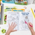 thumbnail image 4 of Libros para colorear Zainpe Christian Bible Stories Kids 24 piezas, 4 of 6