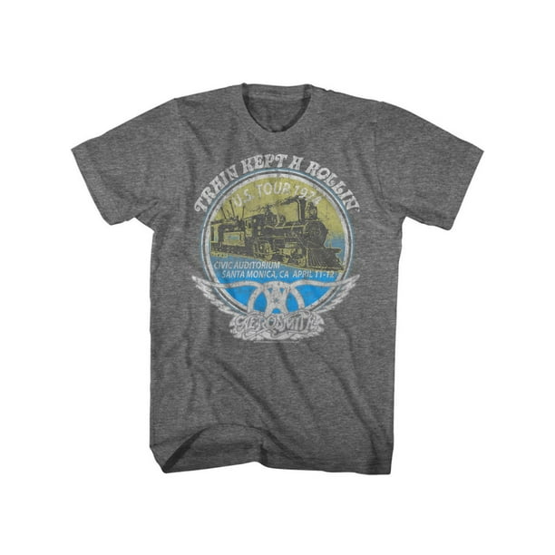 American Classics Aerosmith American Rock Band Train Kept A Rollin 1974 Us Tour Adult T Shirt Tee Walmart Com Walmart Com American Classics Aerosmith American Rock Band Train Kept A Rollin 1974 Us Tour Adult T Shirt Tee Walmart Com Walmart Com