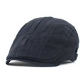 thumbnail image 5 of SikaFu Cotton Solid Color Newsboy Caps Men Flat Peaked Cap Women Painter Beret Hats 01, 5 of 6