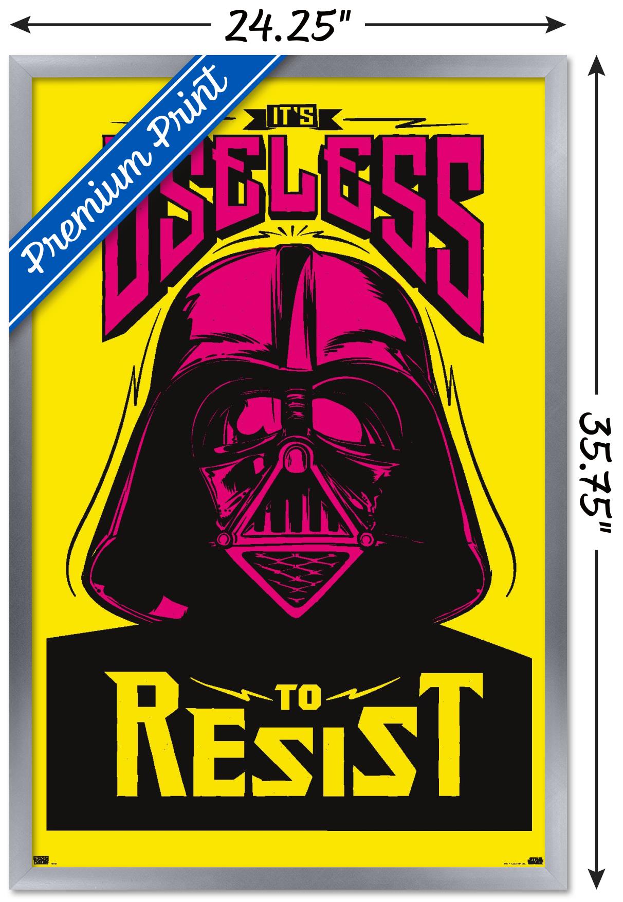 Star Wars: Saga - Useless to Resist Wall Poster, 22.375