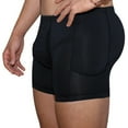 thumbnail image 6 of Jamicy Men's Boxer Briefs Men Butt Lifter Shapewear Butt Shaper Boxer Padded Enhancing Underwear Tummy Control, 6 of 9
