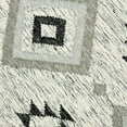 thumbnail image 5 of Artifacts 3 Silver Flat-Weave Area Rug 9'x12', 5 of 5