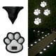 thumbnail image 1 of pstuiky Lámpara solar LED con simulación de huellas de garra de perro, enchufe para exteriores, resistente a la lluvia, decoración de jardín, lámpara enterrada, 1 of 9