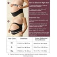 thumbnail image 4 of Momcozy Pregnancy Belly Band, CozySupport Ergonest Maternity Belly Band, Invisible Pregnancy Belt for Back, Abdomen, Waist, 4 of 8