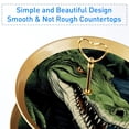 thumbnail image 2 of Crocodile Plastic Discs and Iron Pillar Dessert Stand, 32cm Height with 21cm/24cm/27cm Plates for Party Displays and Events, 2 of 6