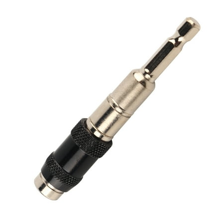 

Hex Drill Holder Pivoting Screw Bit 0-20° For Tight Spaces For Corners All Black Black+Silver Red+Silver