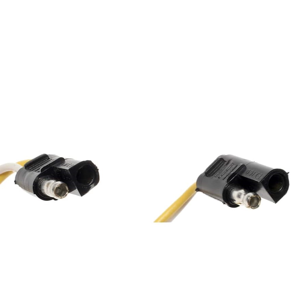 KarParts360 For Mercury Capri 1991 1992 1993 1994 Electrical Connectors | Plastic | Metal Contact Terminal | Push On Attachment Method | Oval Connector | Male, Female Terminal