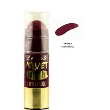 L.A. Girl Velvet Hi-lite Contour Stick, Crushed Berry