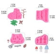 thumbnail image 2 of Milue Candy Cake Silicone Mold DIY Mushroom Chocolate Squirrel-Acorn Fondant Mold, 2 of 14