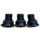 3pc Oil Drain Plug (12713651 / 55498782) for Chevy Silverado 1500 2019-2024 2.7L