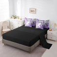 thumbnail image 3 of Erosebridal Gradient Round Bed in a Bag King size,Gradient Ombre Bedding King Size,Geometric Circle Bed Set,Breathable Abstract Room Decorative,Reversible,7 Pieces, 3 of 5