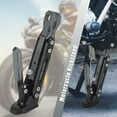 thumbnail image 3 of Pata de Cabra lateral para motocicleta Unique Bargains CNC aluminio Aleación Tono de Titanio, 3 of 7