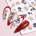 thumbnail image 5 of Valentine's Gift 9 Sheets Self-Adhesive Nail Decals Heart-Shaped Love Nail Art Decors Supplies, 5 of 21