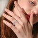 thumbnail image 4 of Anillos para mujer, regalos para mujer, moda para mujer, circonitas brillantes, diamantes, compromiso, boda, anillo para tu amante., 4 of 5