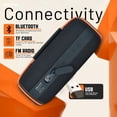 thumbnail image 3 of Dolphin DR-60 Fun Waterproof Portable Bluetooth Speaker | Perfect for Outdoor Adventures Like Hiking, Beach, Pool, or Shower, Bedroom, Garage, 3 of 5