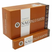 Vijayshree Golden Nag polo Santo Chandan Incense Sticks Home Fragrance 15gm X 12Box - 180gm